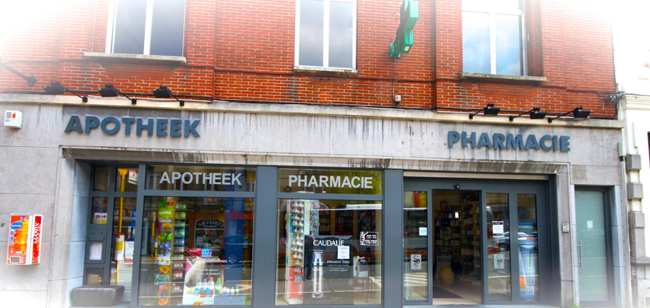 Façade Pharmacie de la Chasse à Etterbeek
